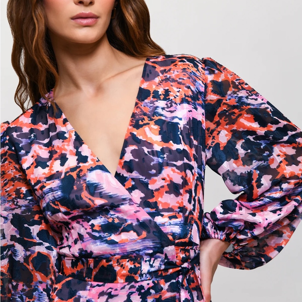 Hutch Lindie Full Sleeve Maxi Wrap Dress - Picture 7 of 9